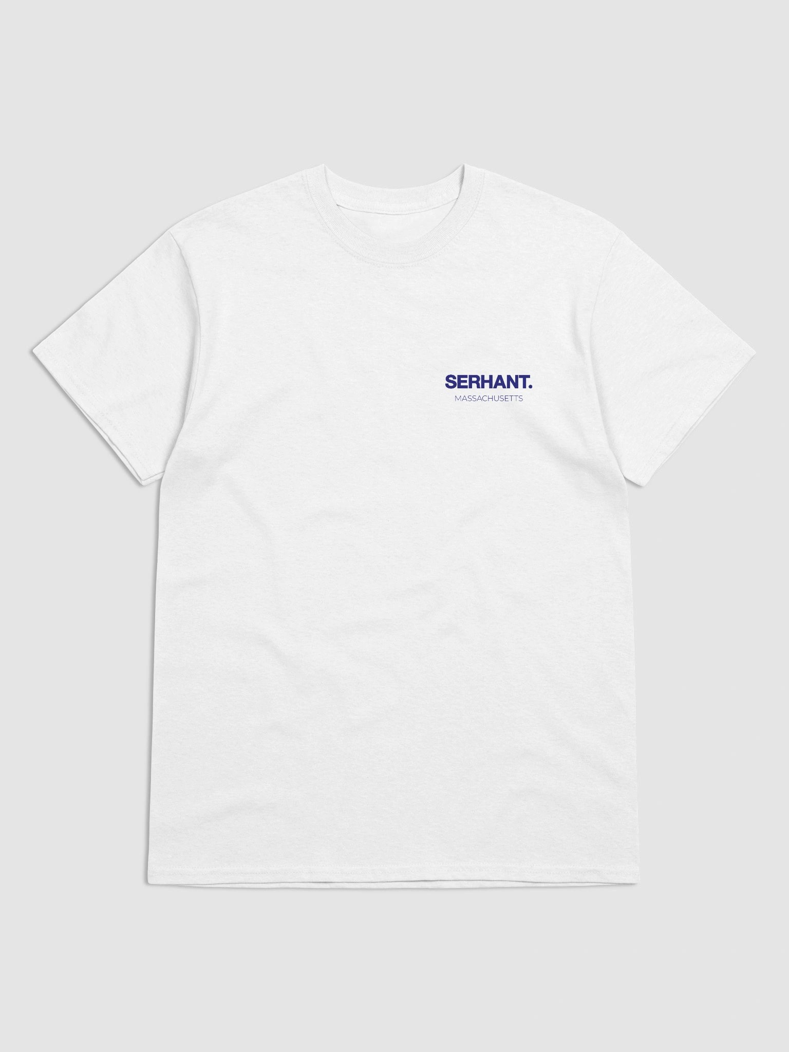 SERHANT. Massachusetts Skyline White T-Shirt product image (1)