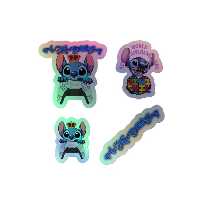 Royal Stitch Holographic Sticker Sheet product image (2)