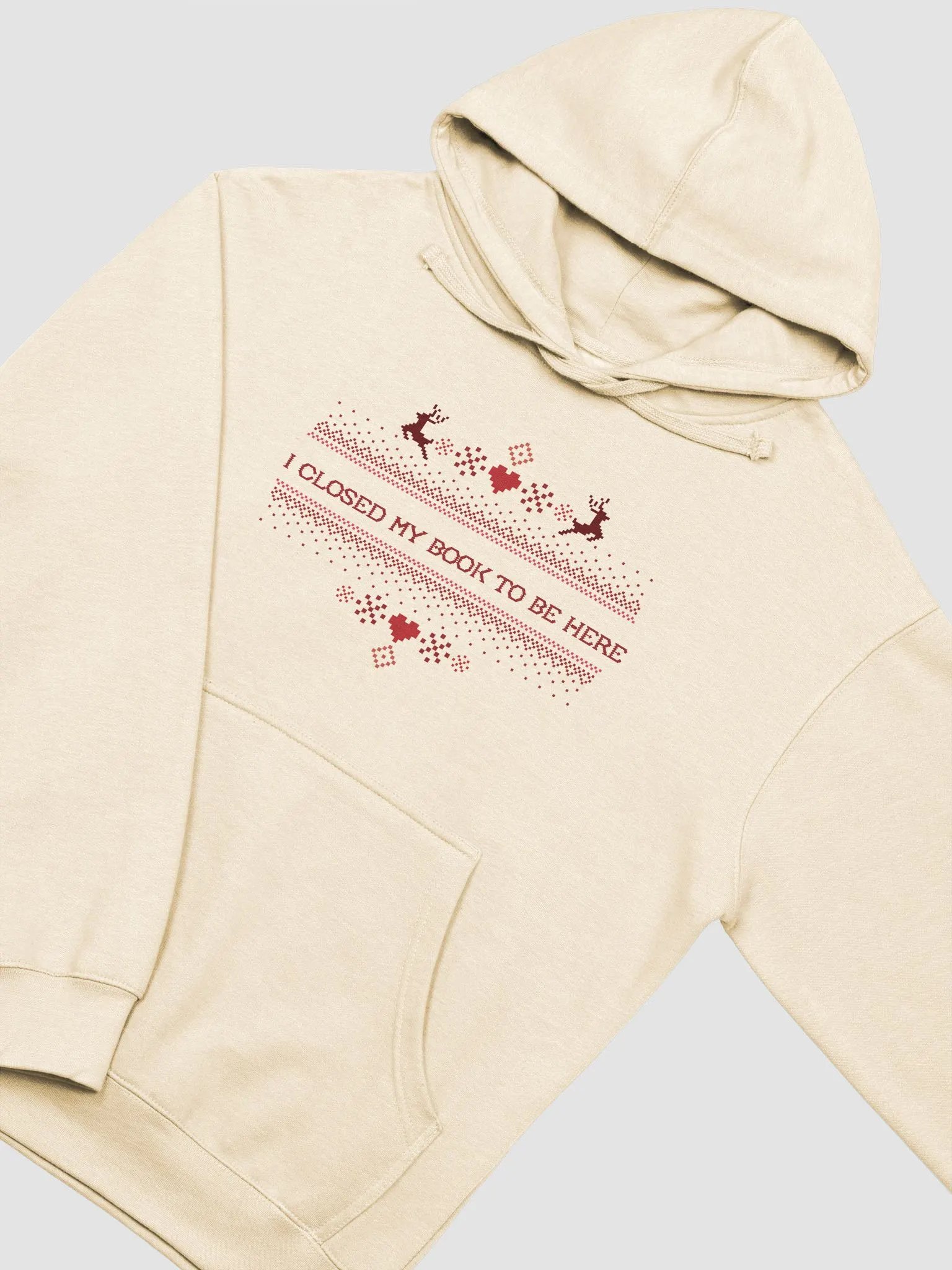 I Closed My Book To Be Here Hoodie product image (6)