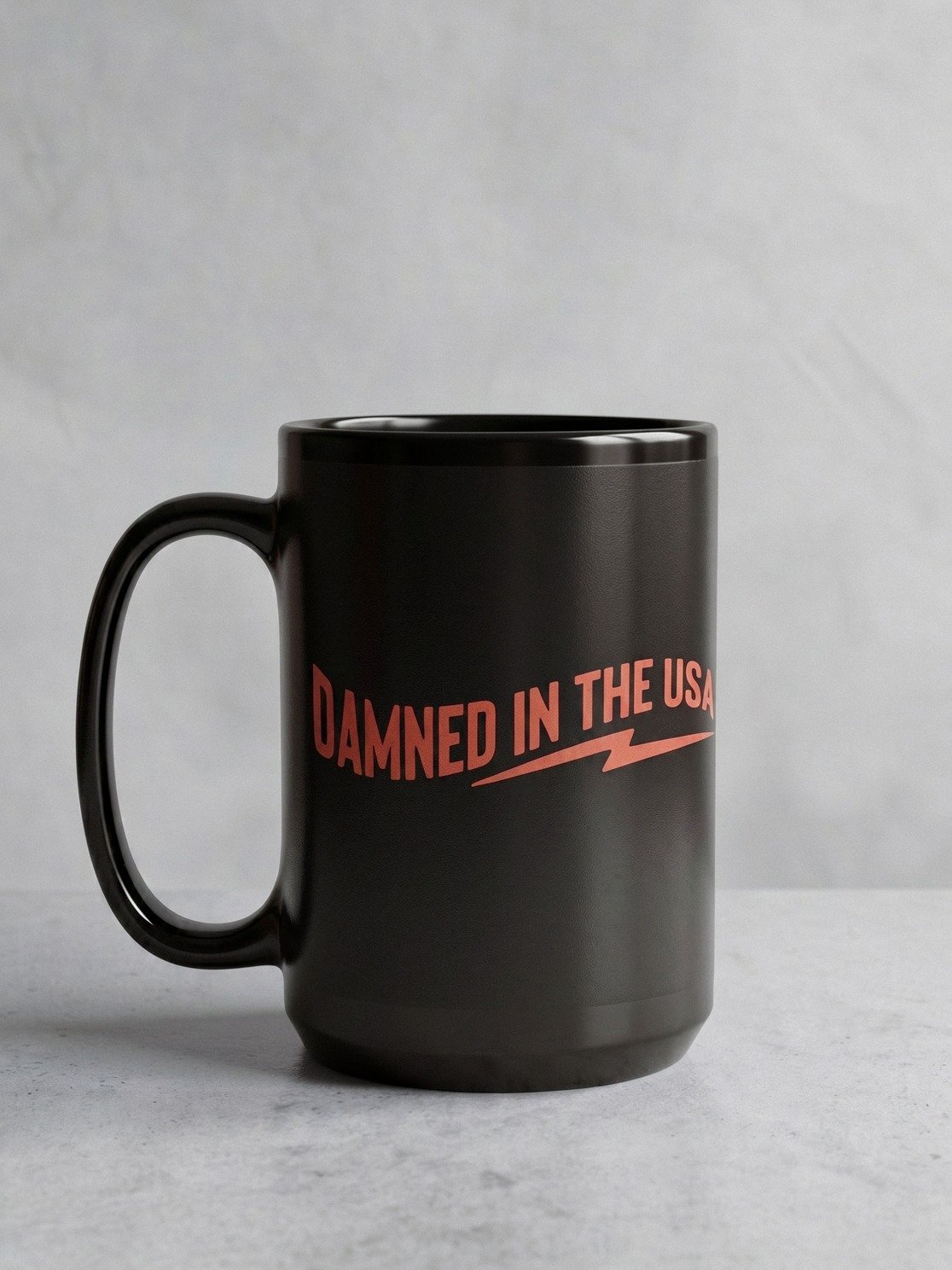 Heathens Scarlet Logo Black Glossy Mug product image (2)