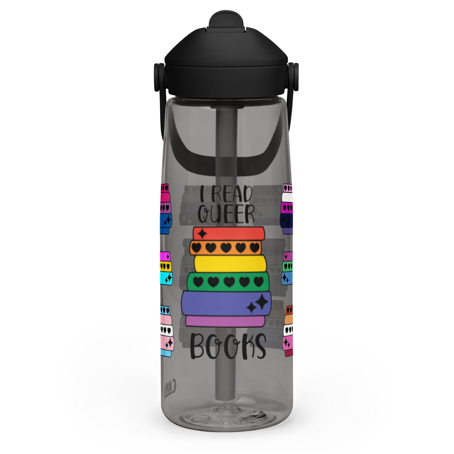 Queer Books Matter Water Bottle product image (1)