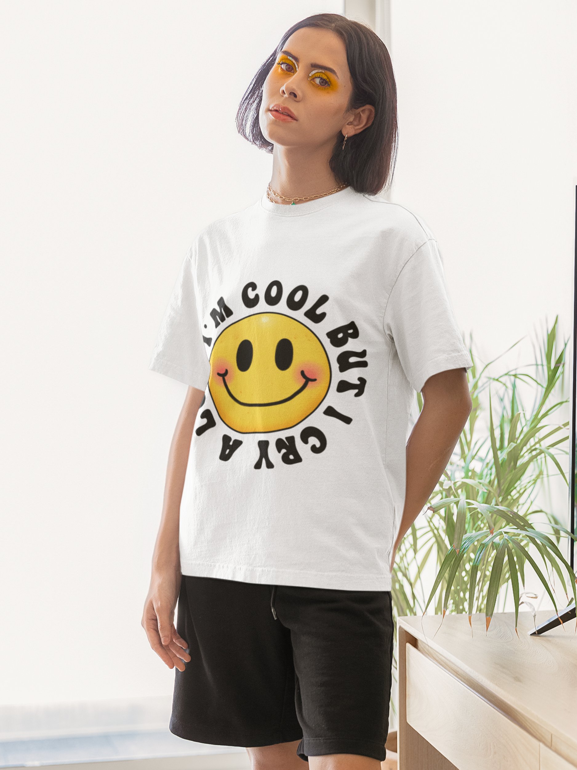 I'm Cool But I Cry A Lot, Simple Joy Unisex T-Shirt product image (4)