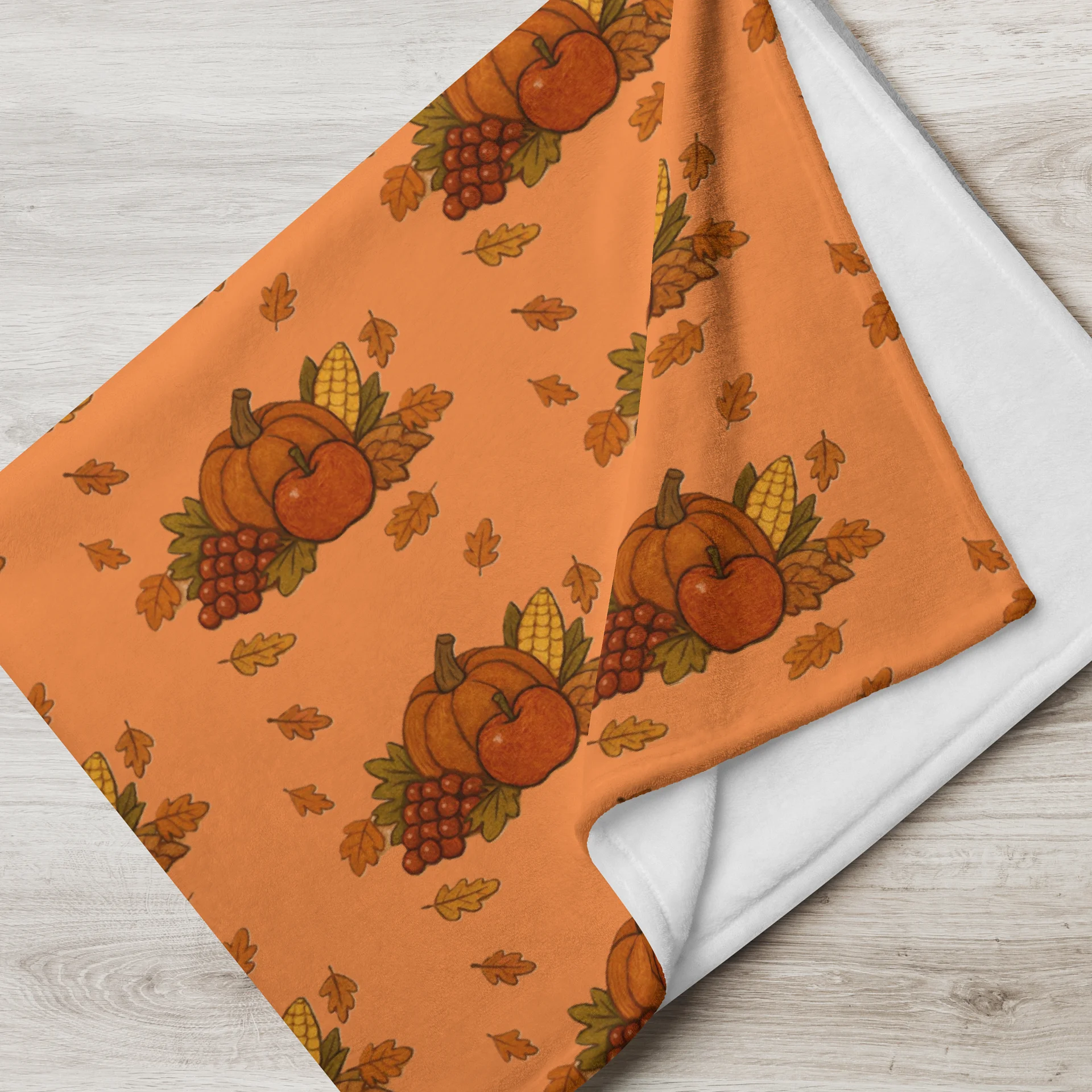 Cat brigade fall Throw Blanket product image (2)