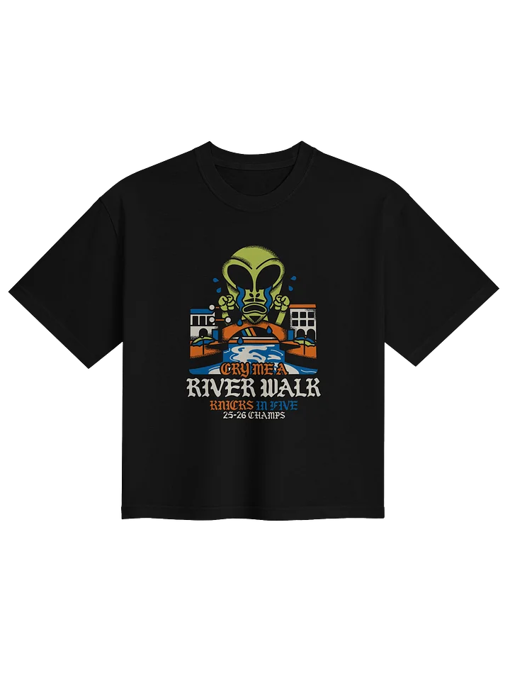 Cry Me A River Walk Women's Boxy Tee Dark product image (1)