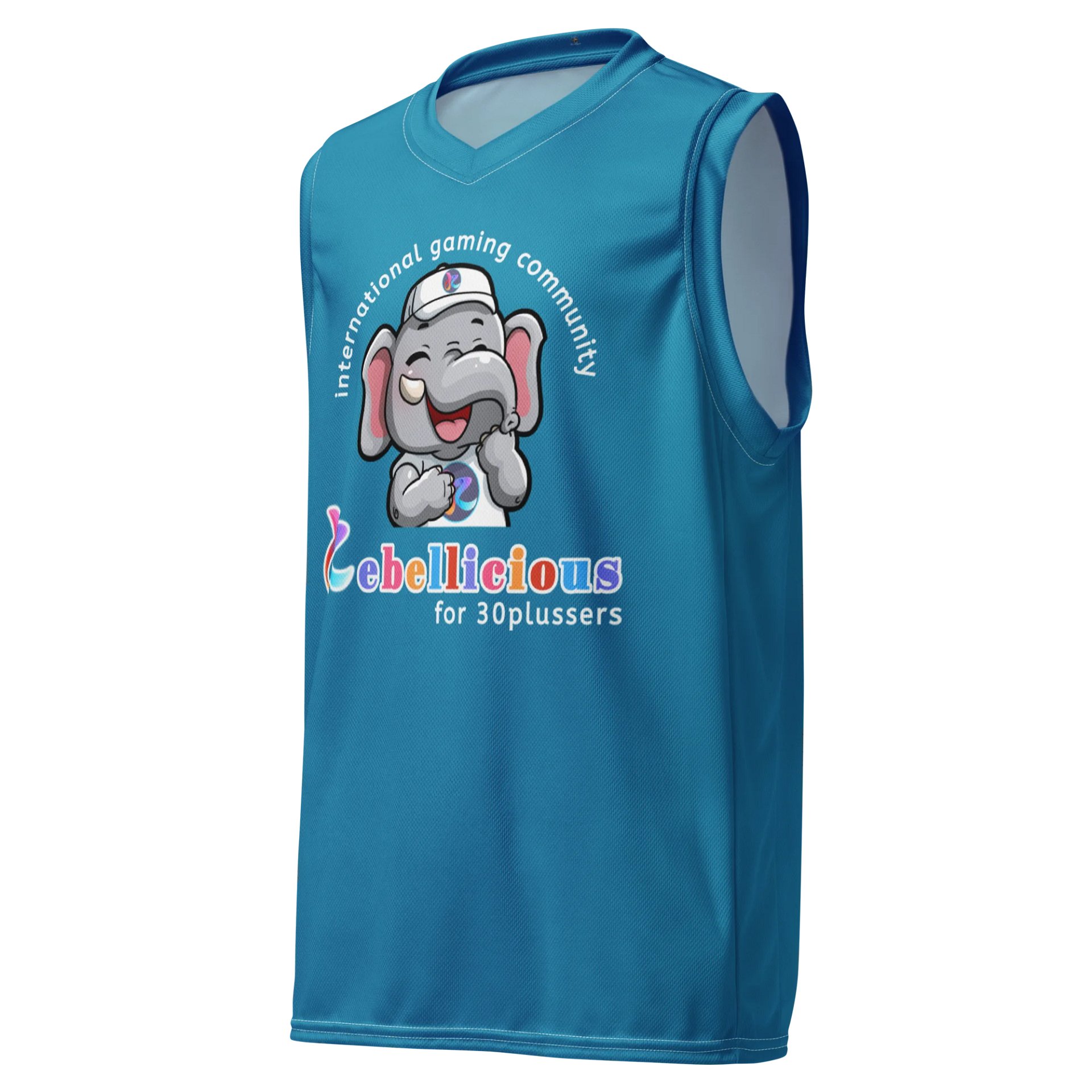 Basketball Jersey Laughing Rebelphant product image (1)