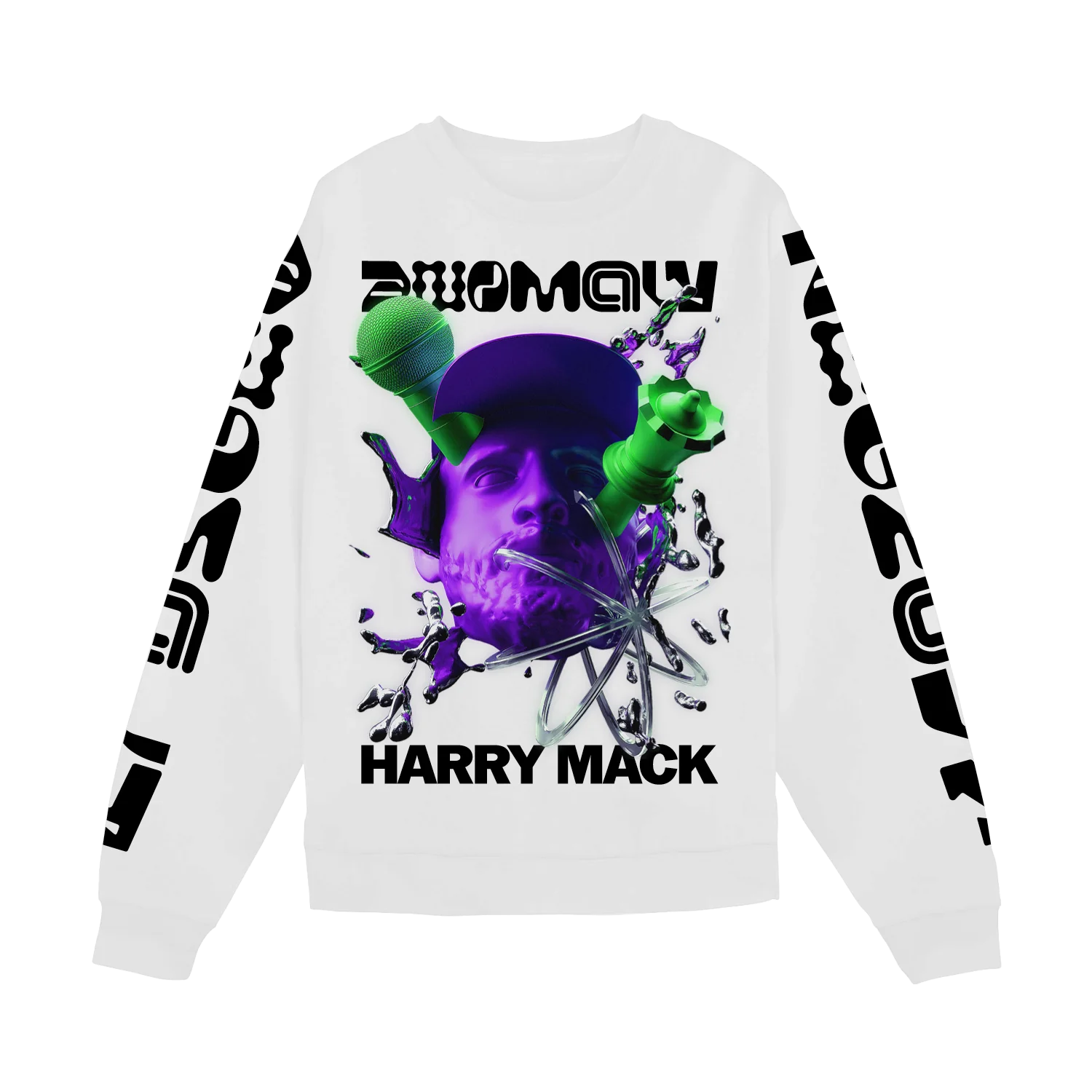 Anomaly Tour 2025 White Long Sleeve Tee product image (1)