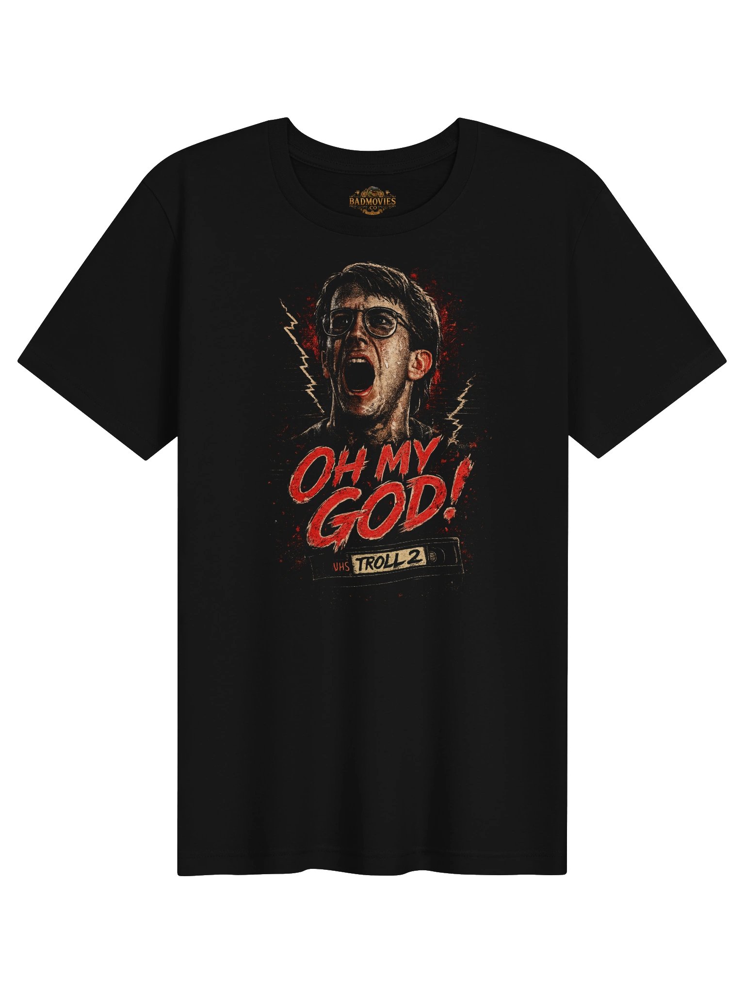 OH MY GOD! — Troll 2 VHS Horror Shirt product image (1)
