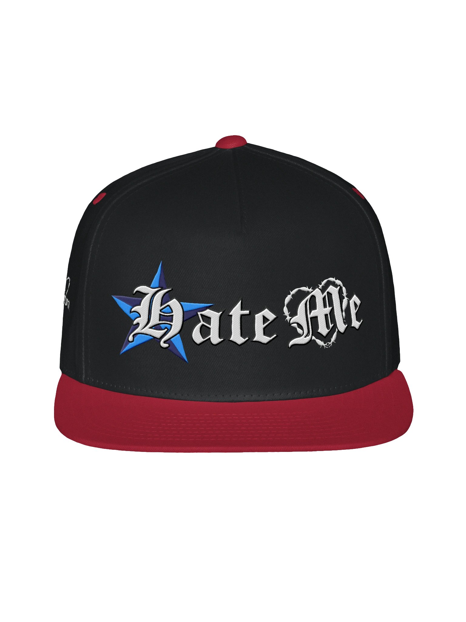H-Town Hate Me A-Frame Snapback Cap "Houston Blue" Colorway product image (1)