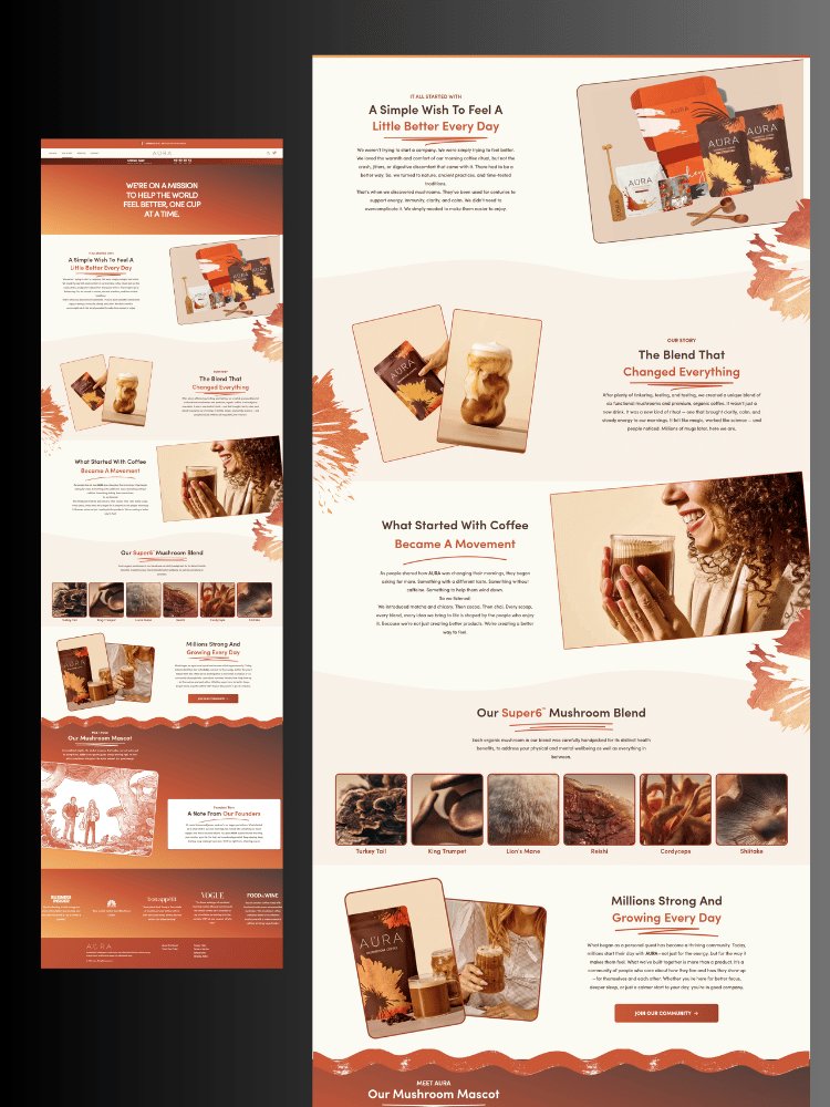 CRO Optimized Brand Story Page Template | GemPages product image (1)