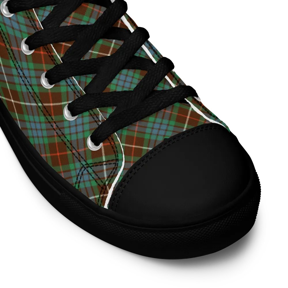 Fraser Hunting Tartan Men's High Top Shoes product image (11)