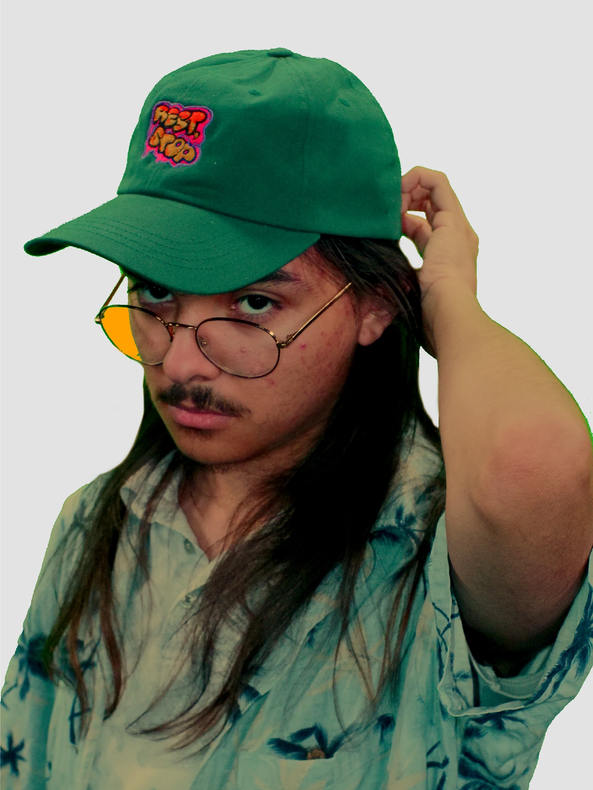 REST STOP 01: EMBROIDERED CAP product image (8)
