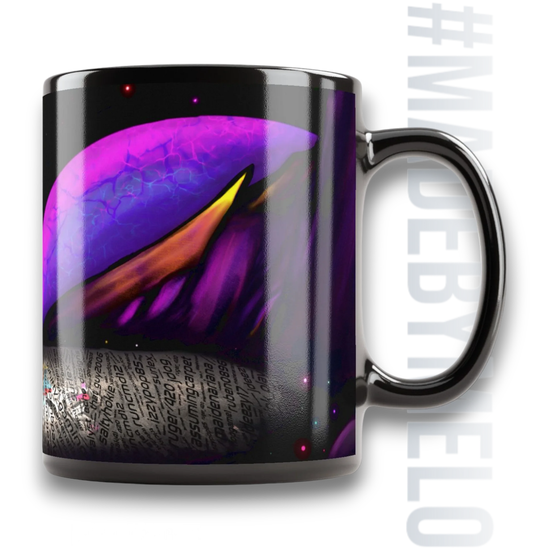 #MELOtober 2023 Personalized MELO CREW Founders - Glossy Mug | #MadeByMELO product image (4)