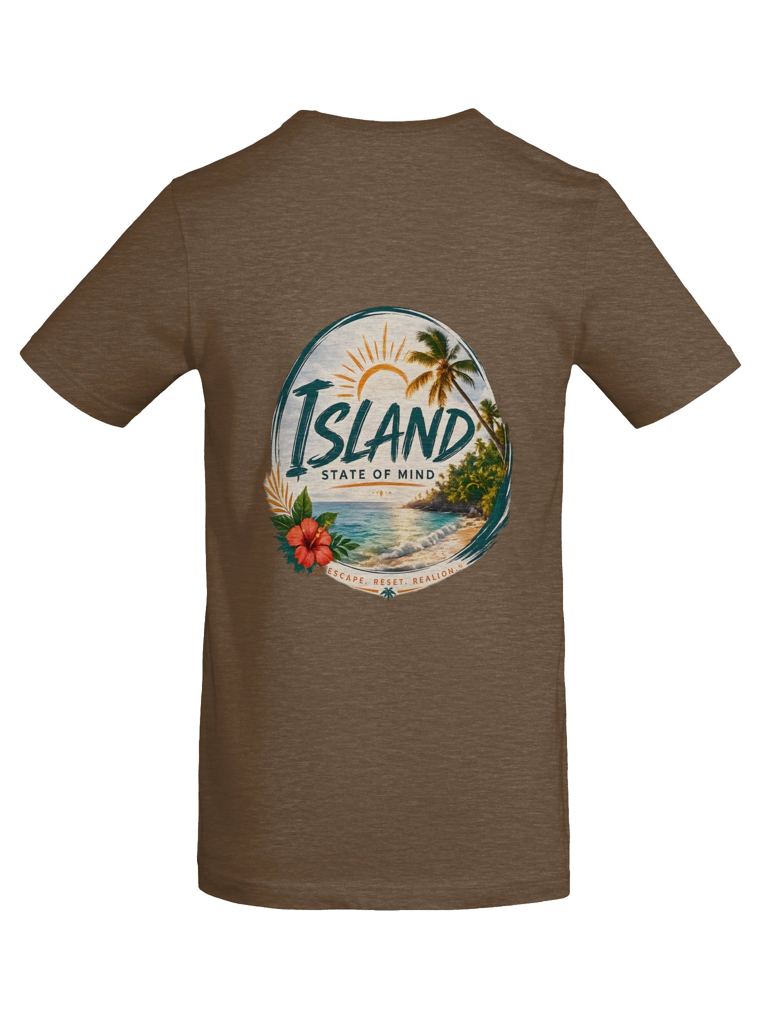 Chocolate Brown Island Tee product image (3)