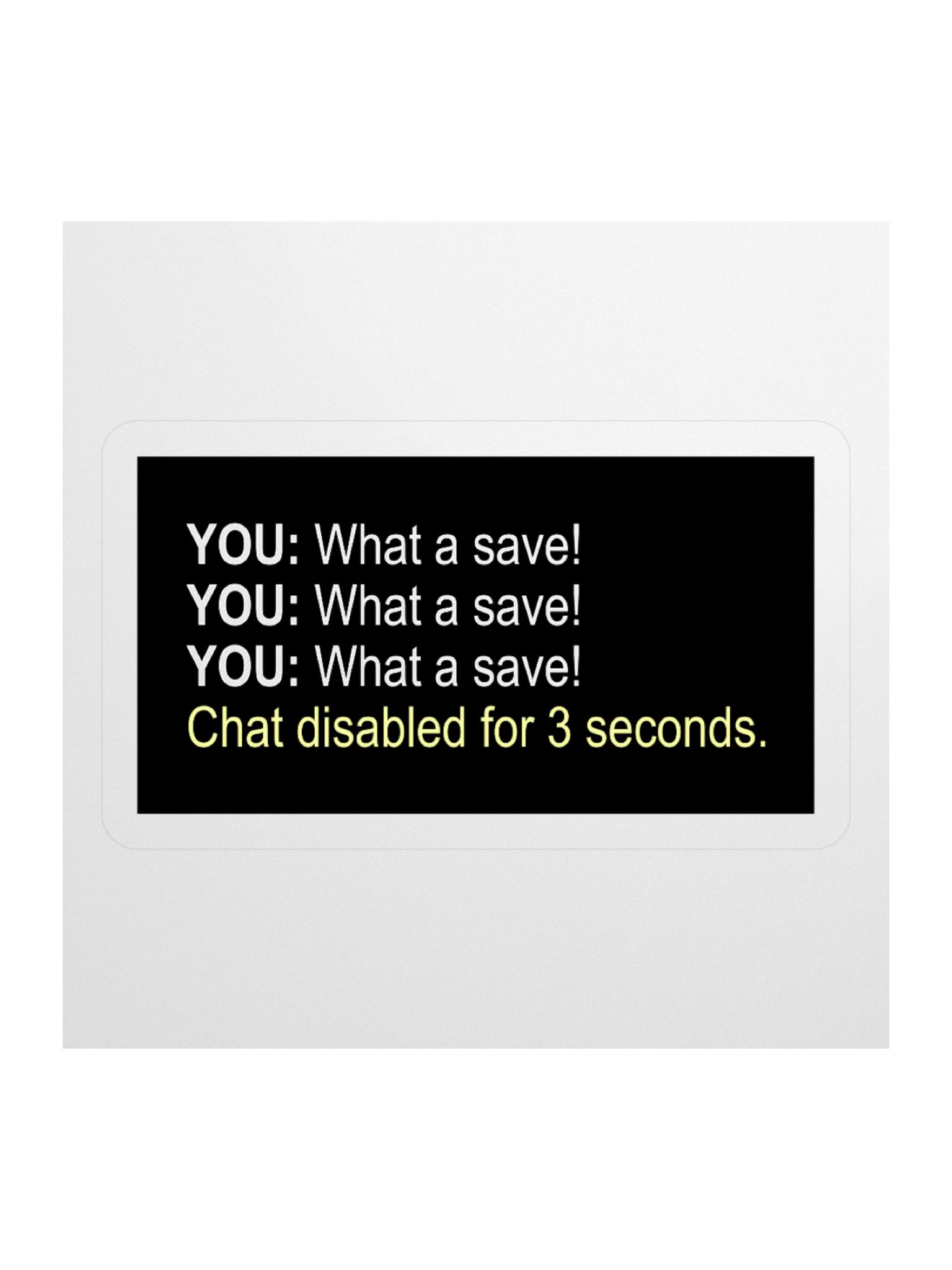 What A Save! Sticker product image (2)