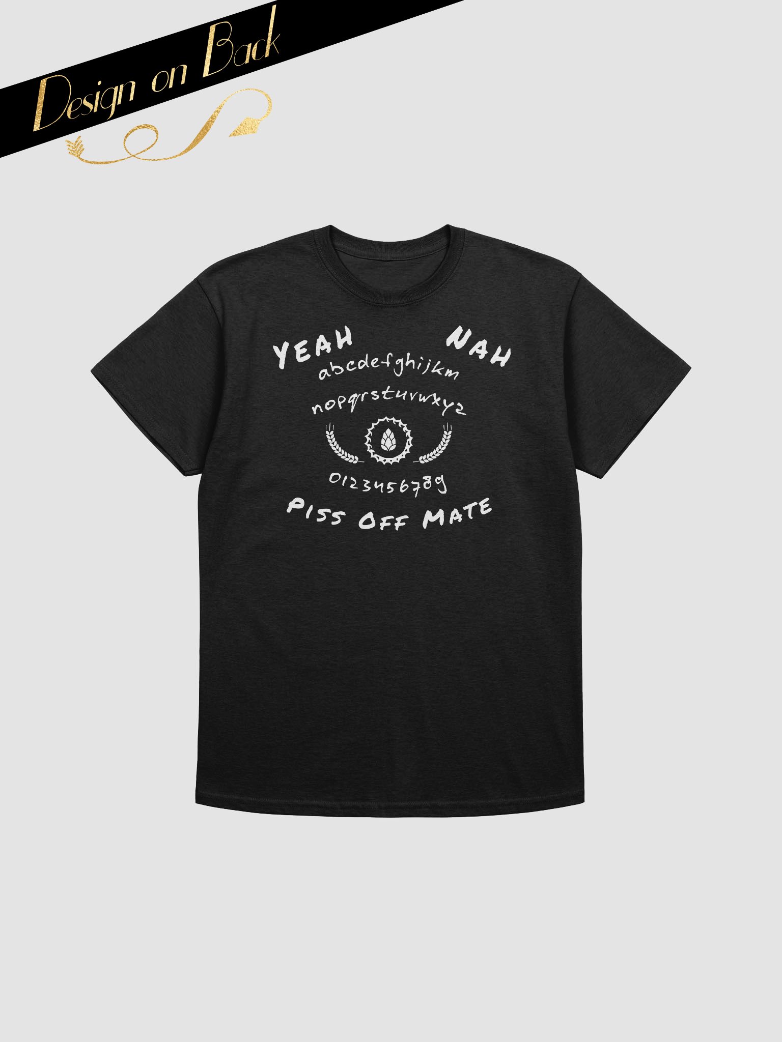 Bogan Ouija Dark Mode Heavyweight T-Shirt product image (1)