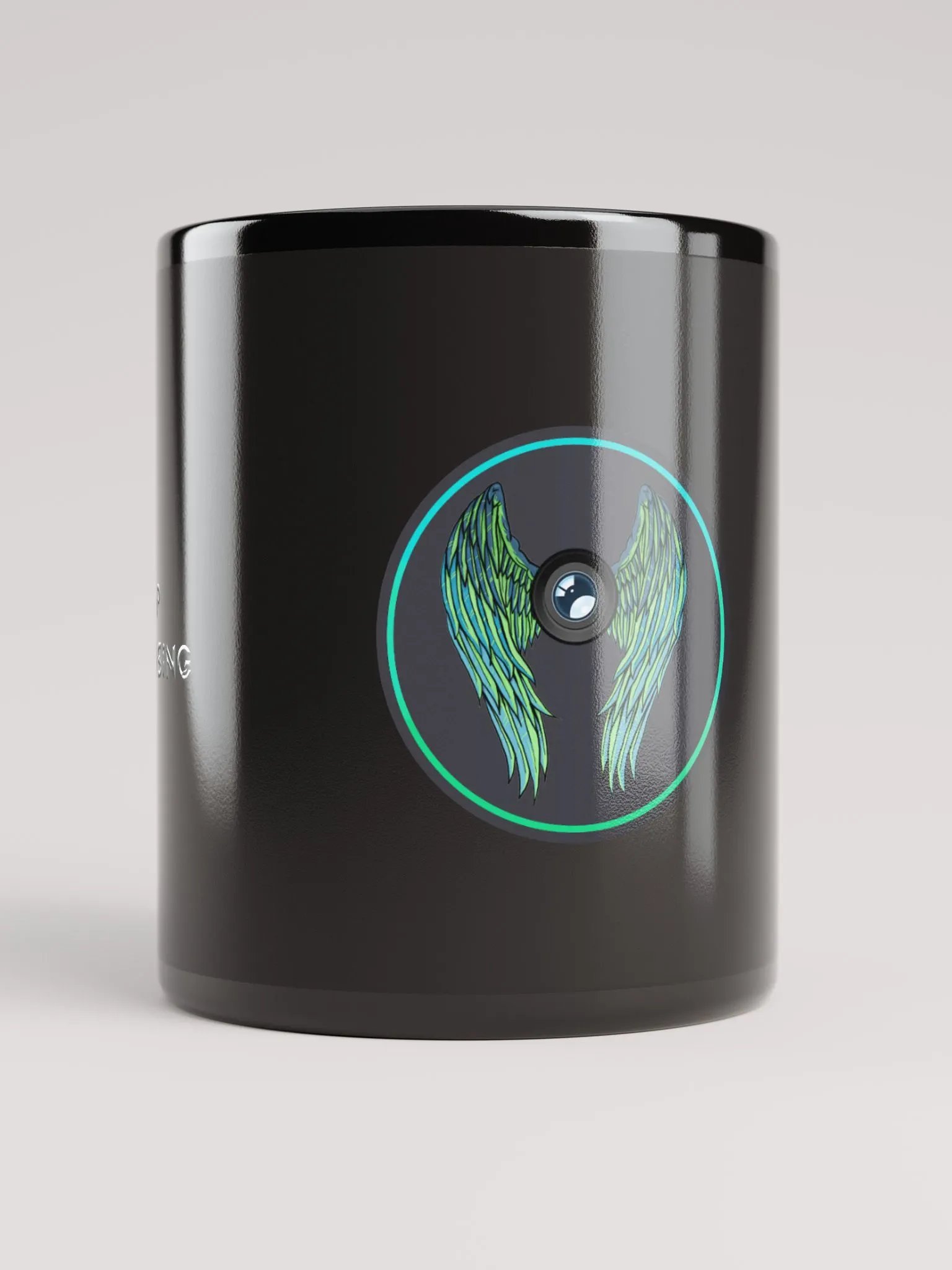 Techyries Logo Black Glossy Mug product image (1)