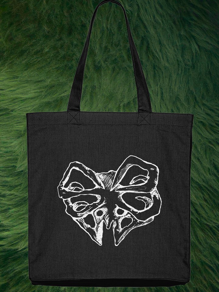 Ribcage heart bones artwork - recycled cotton Tote bag product image (2)