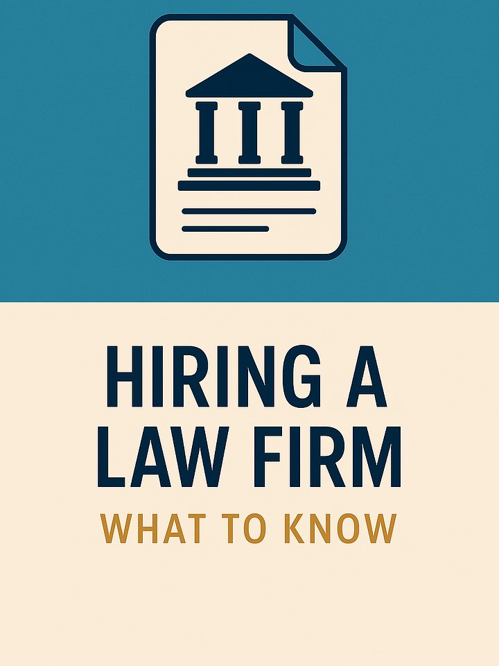 Hiring a Law Firm: What You Must Know Before You Sign Anything product image (1)