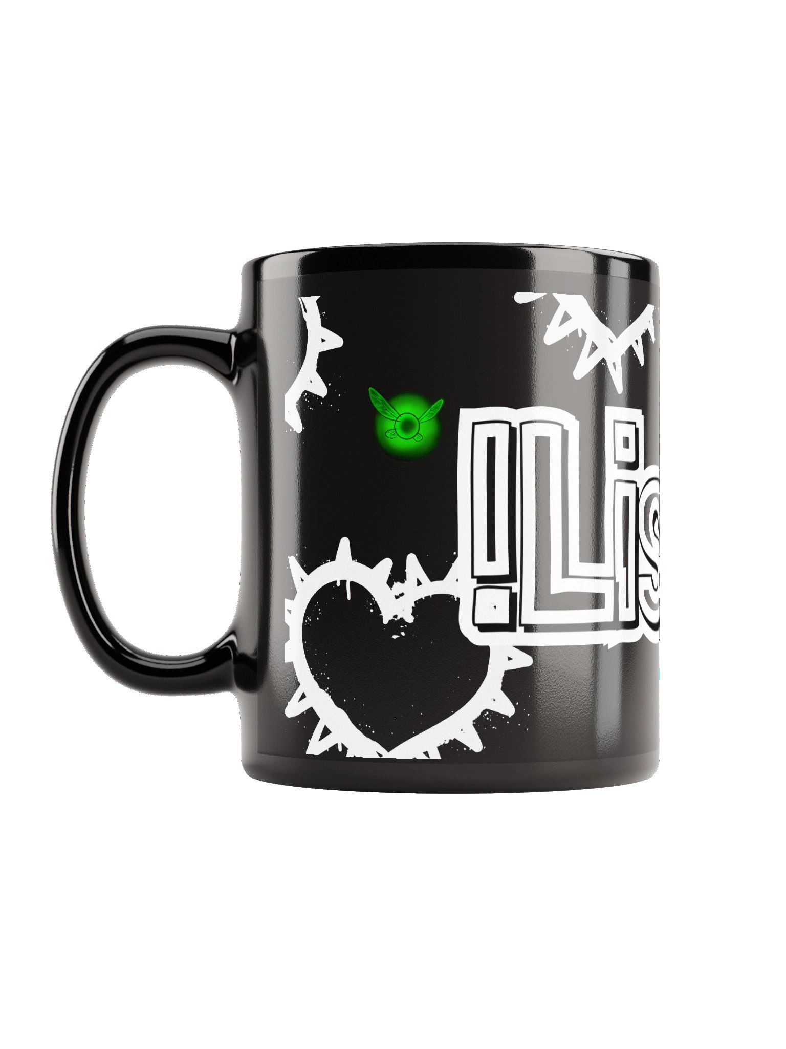 Hand Drawn "Listen!" Mug product image (12)