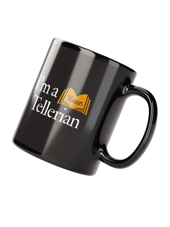 Folktellers: I'm a Tellerian - Black Glossy Mug product image (3)