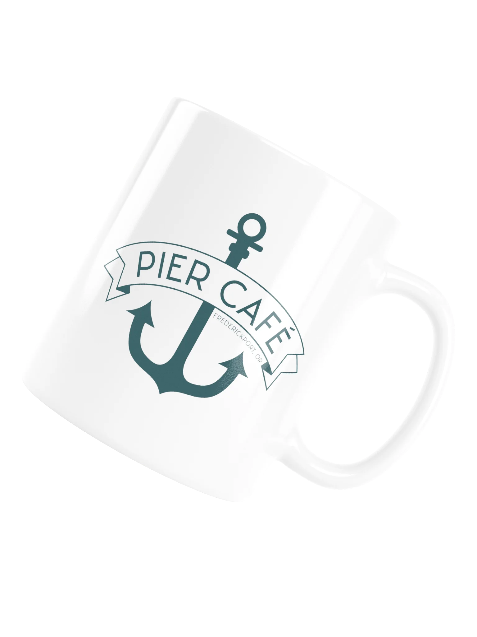 Pier Café Teal Coffee Mug product image (6)
