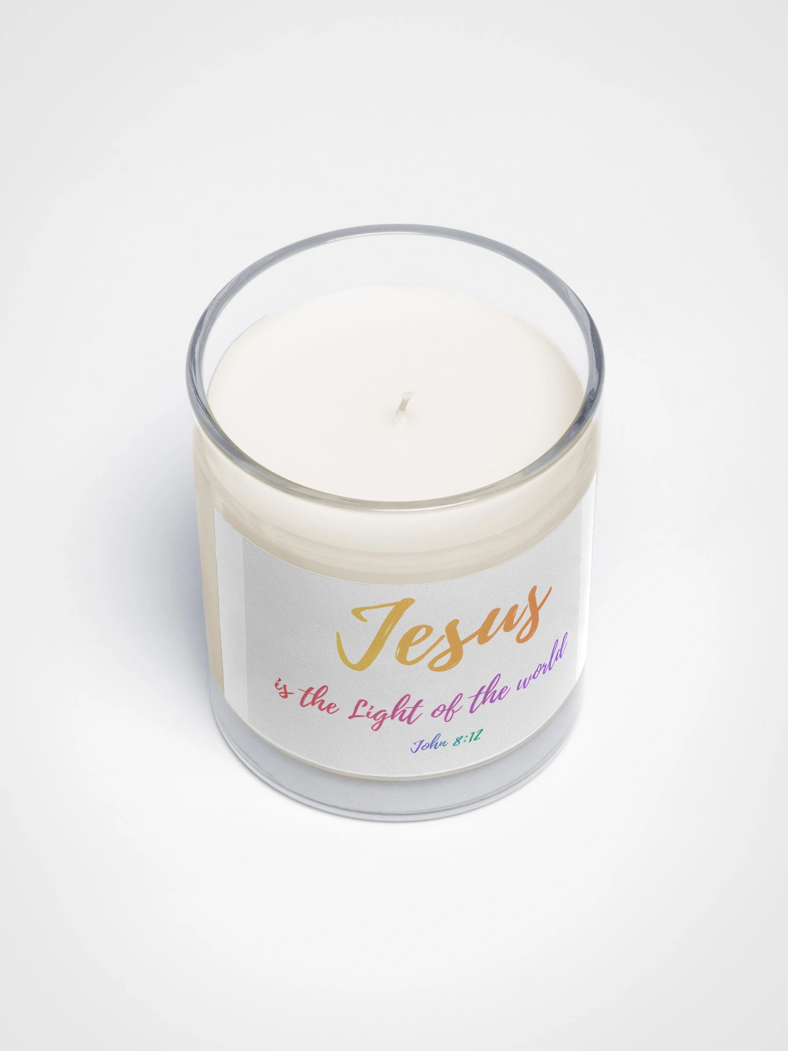 Jesus, Light of the World Soy Wax Candle product image (3)