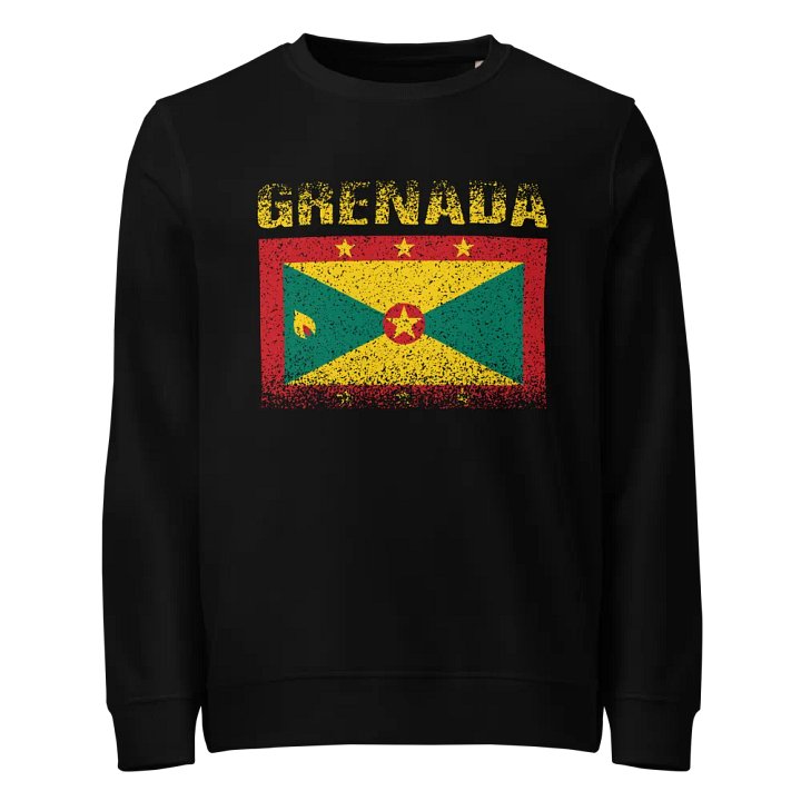 Grenada Flag Unisex Sweatshirt by CultuRep product image (1)