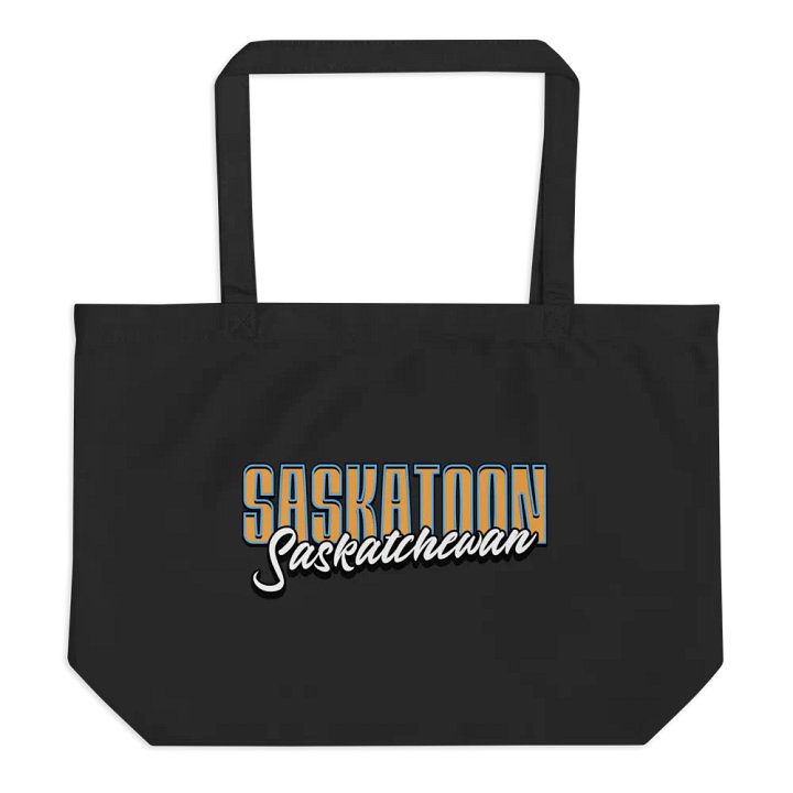 Saskatoon Saskatchewan Organic Cotton Tote Bag product image (1)
