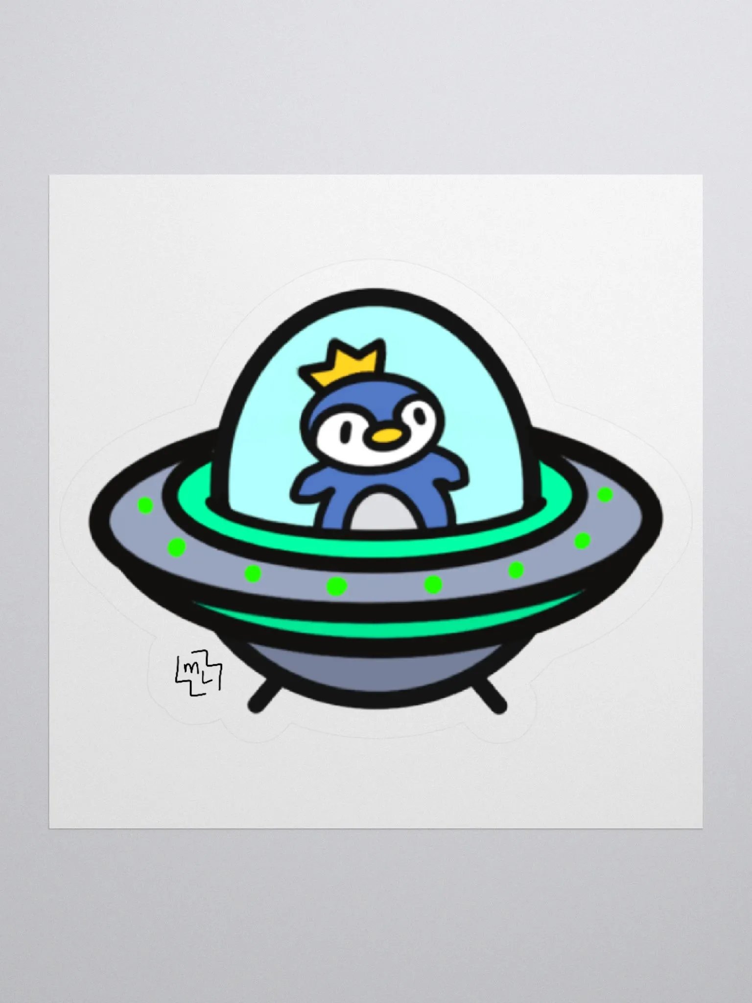 BOY PENGY LOGO STICKER product image (1)
