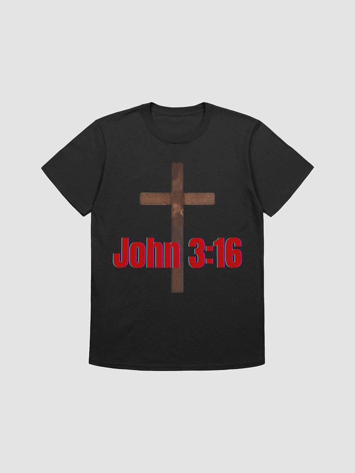 ✝️ John 3:16 Cross Tee – Bold Faith. Eternal Truth. product image (1)