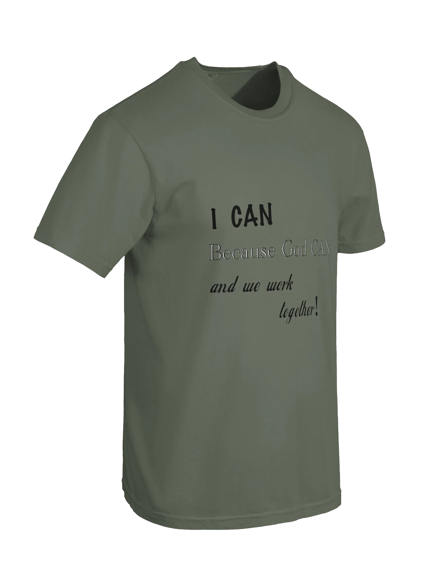I CAN T-Shirt product image (22)