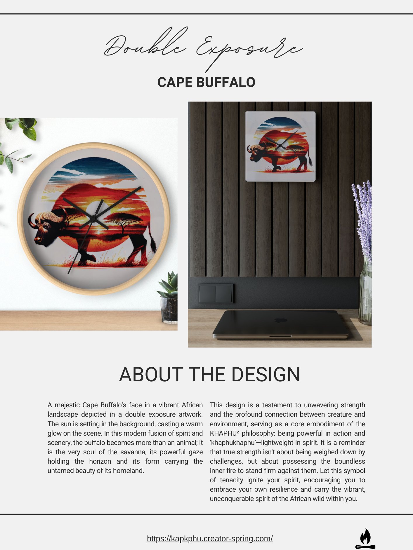 Double Exposure - Cape Buffalo 2.0 product image (1)