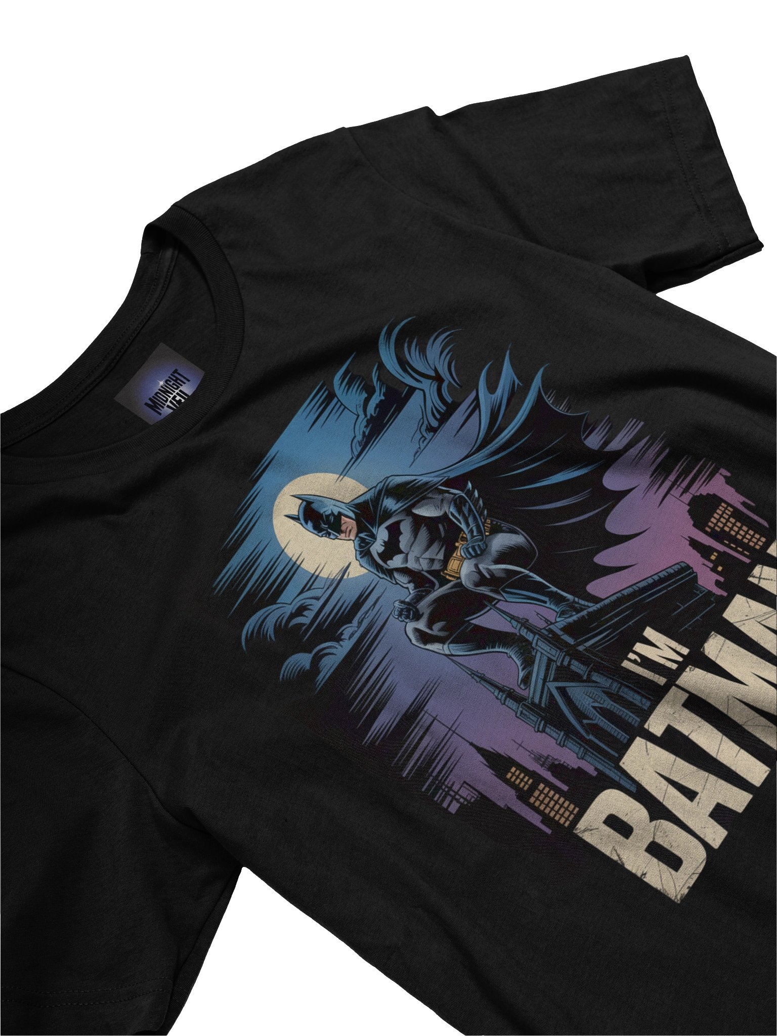 Midnight Sentinel: I'm Batman Perched Guardian T-Shirt product image (5)