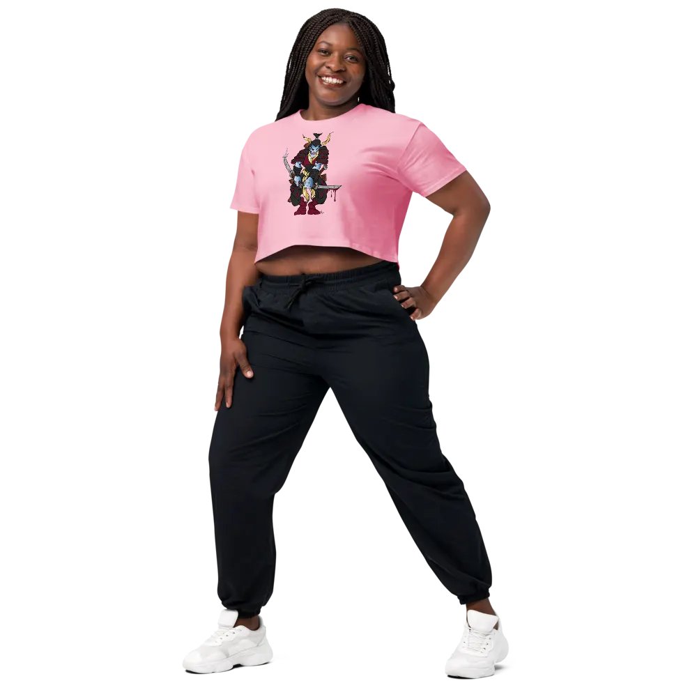 Samurai Katana Women's Crop Top product image (5)