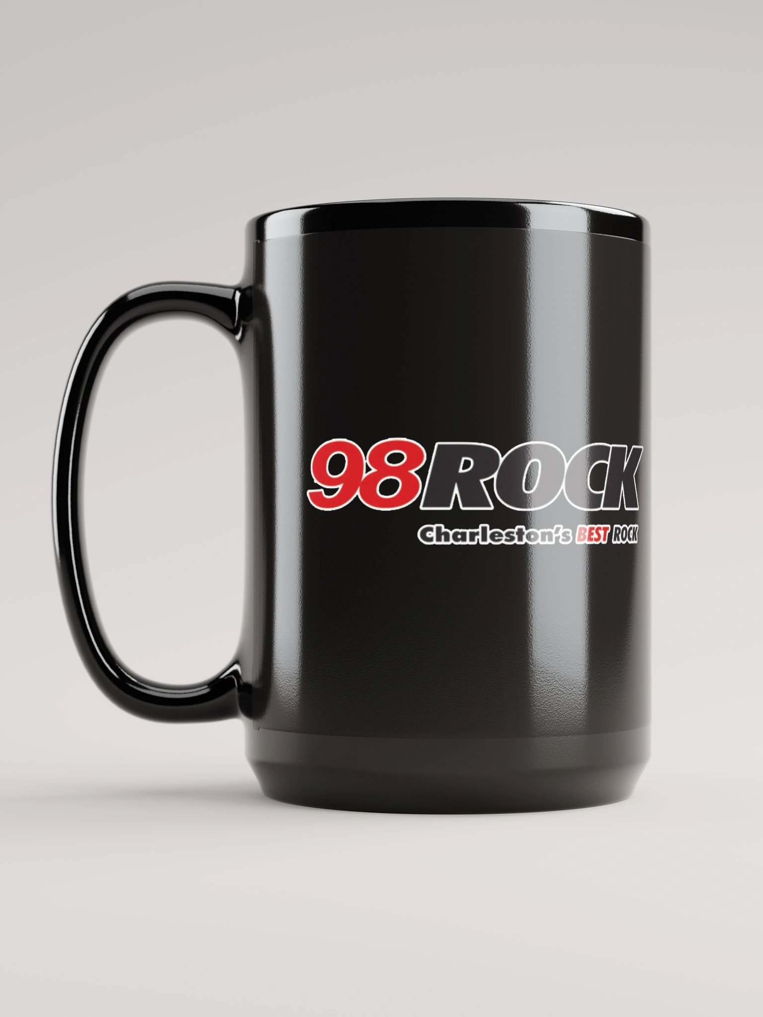 98 Rock black coffee mug product image (6)