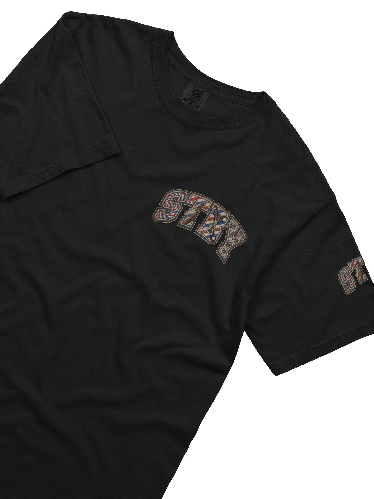 Barber-themed STBY Graphic T-Shirt product image (39)