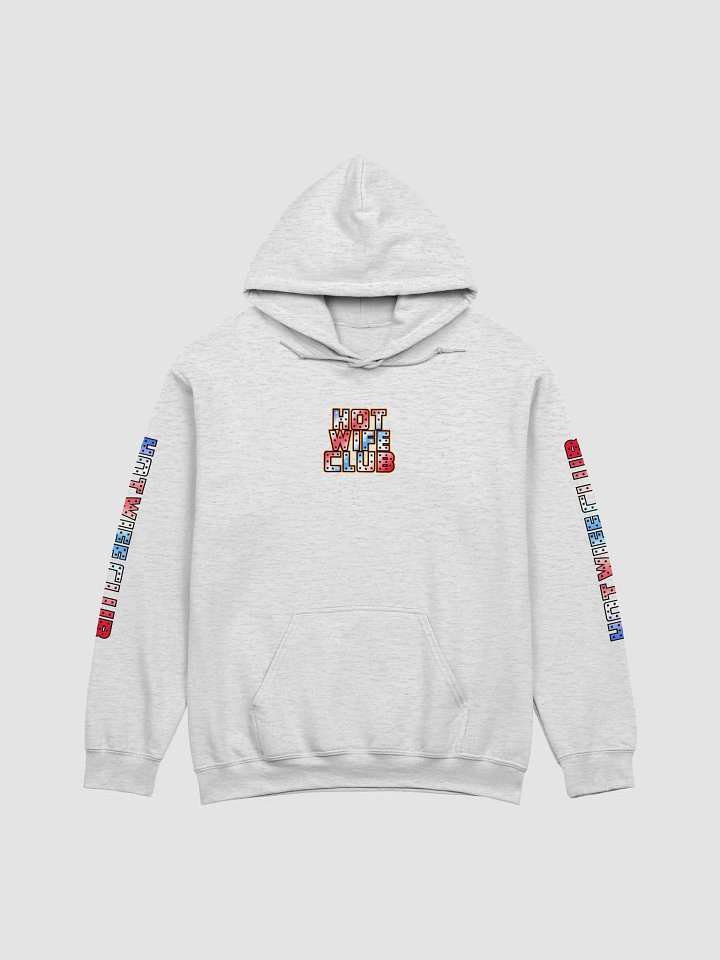 Hot Wife Club red white and blue hoodie product image (10)