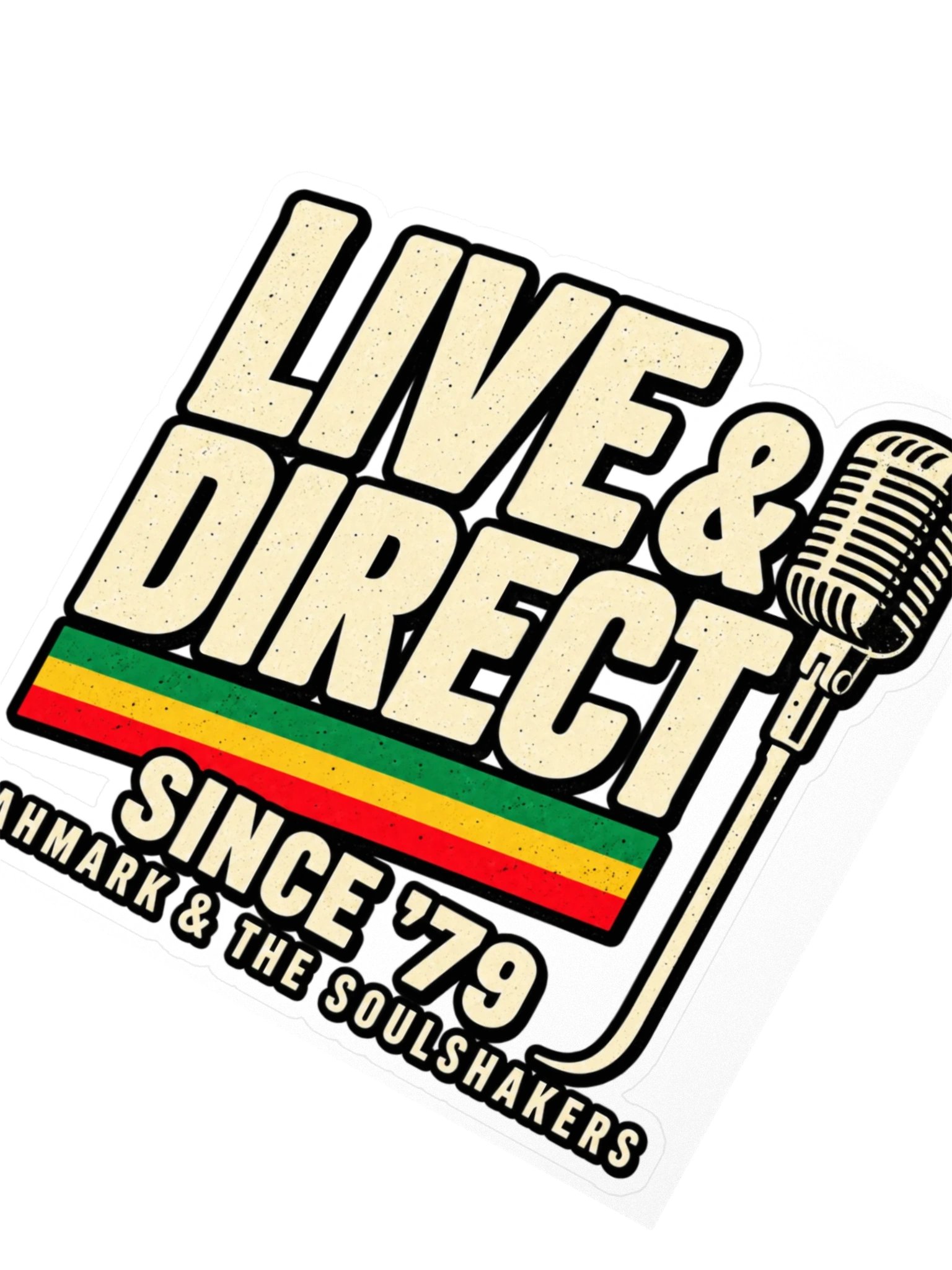 Live & Direct Sticker product image (2)