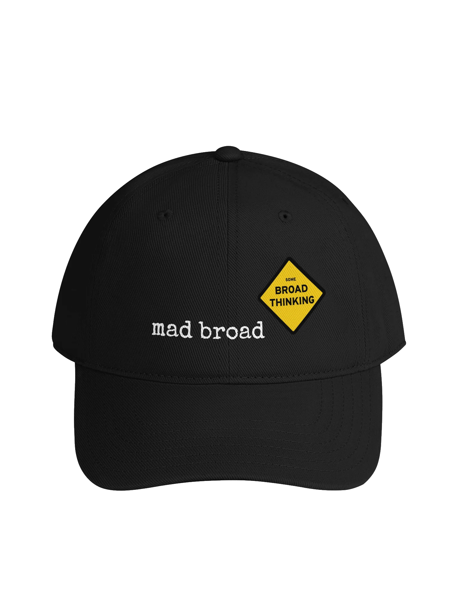 "mad broad" Baseball Cap product image (1)