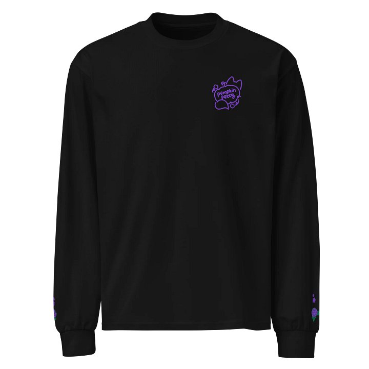 Pumpkin Petty Blossom Embroidered Long Sleeve product image (2)