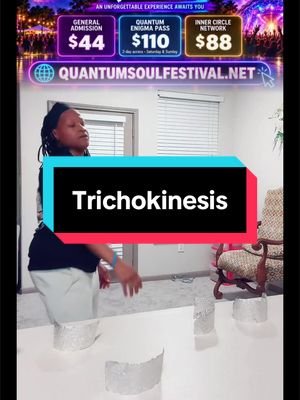 TRICHOKINESIS @Paris Sha’Lunetra @Spell Breakers @QuantumSoulFest  #medusa #telekinesis #livehighlights #tiktoklive #trichokinesis 