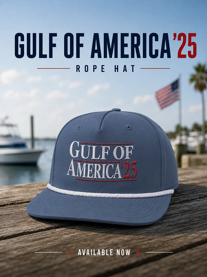 Gulf of America ’25 Rope Hat product image (5)