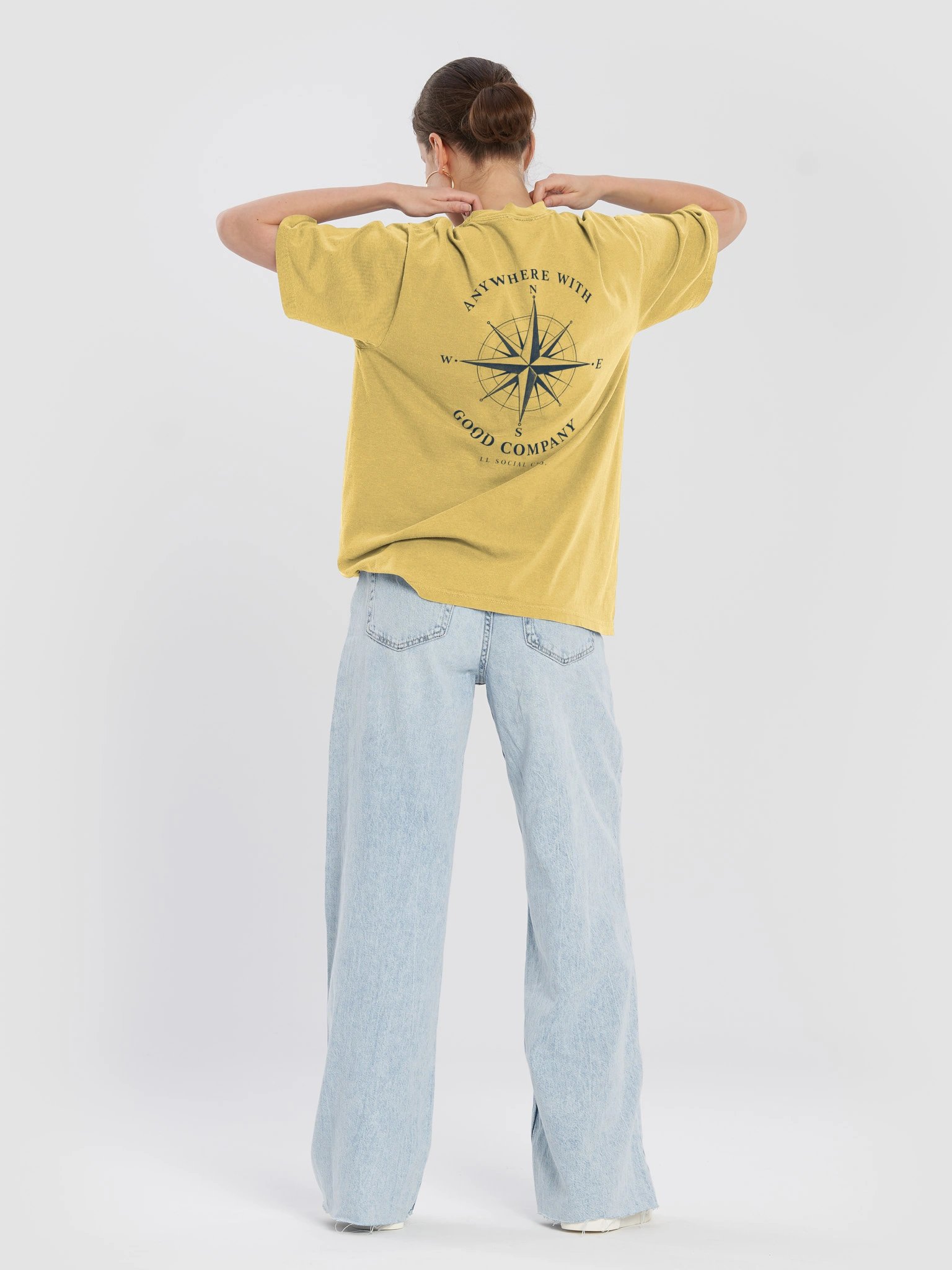 Anywhere With Good Company Pocket Tee product image (48)