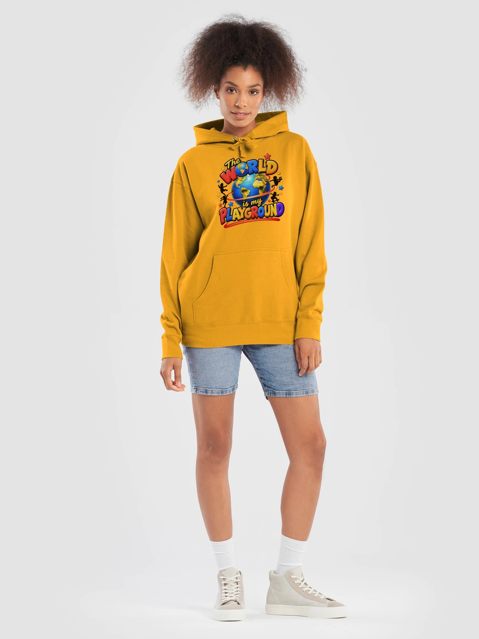 The World Is My Playground Hoodie product image (15)