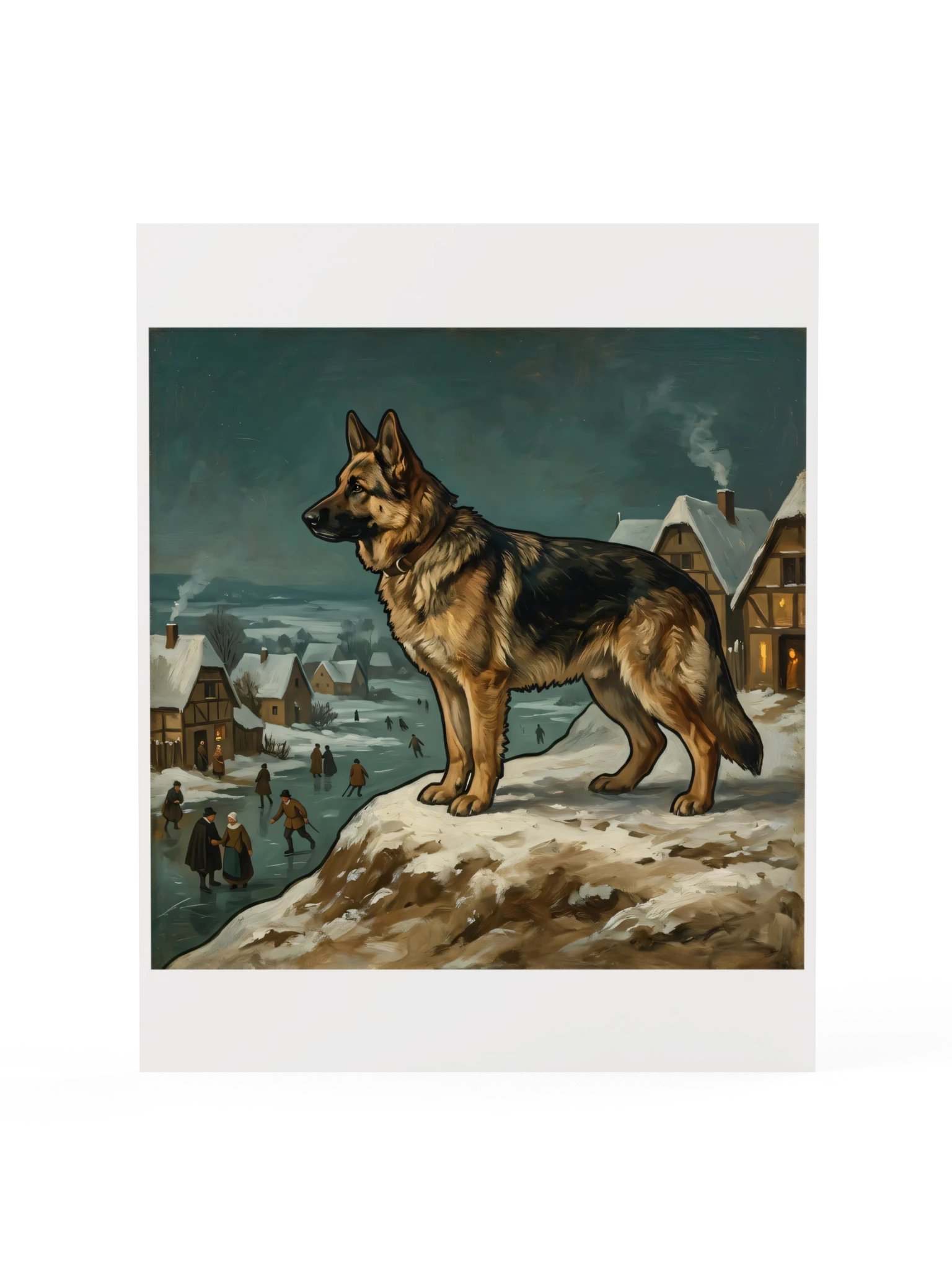 Snow Hunters Shepherd Poster product image (15)