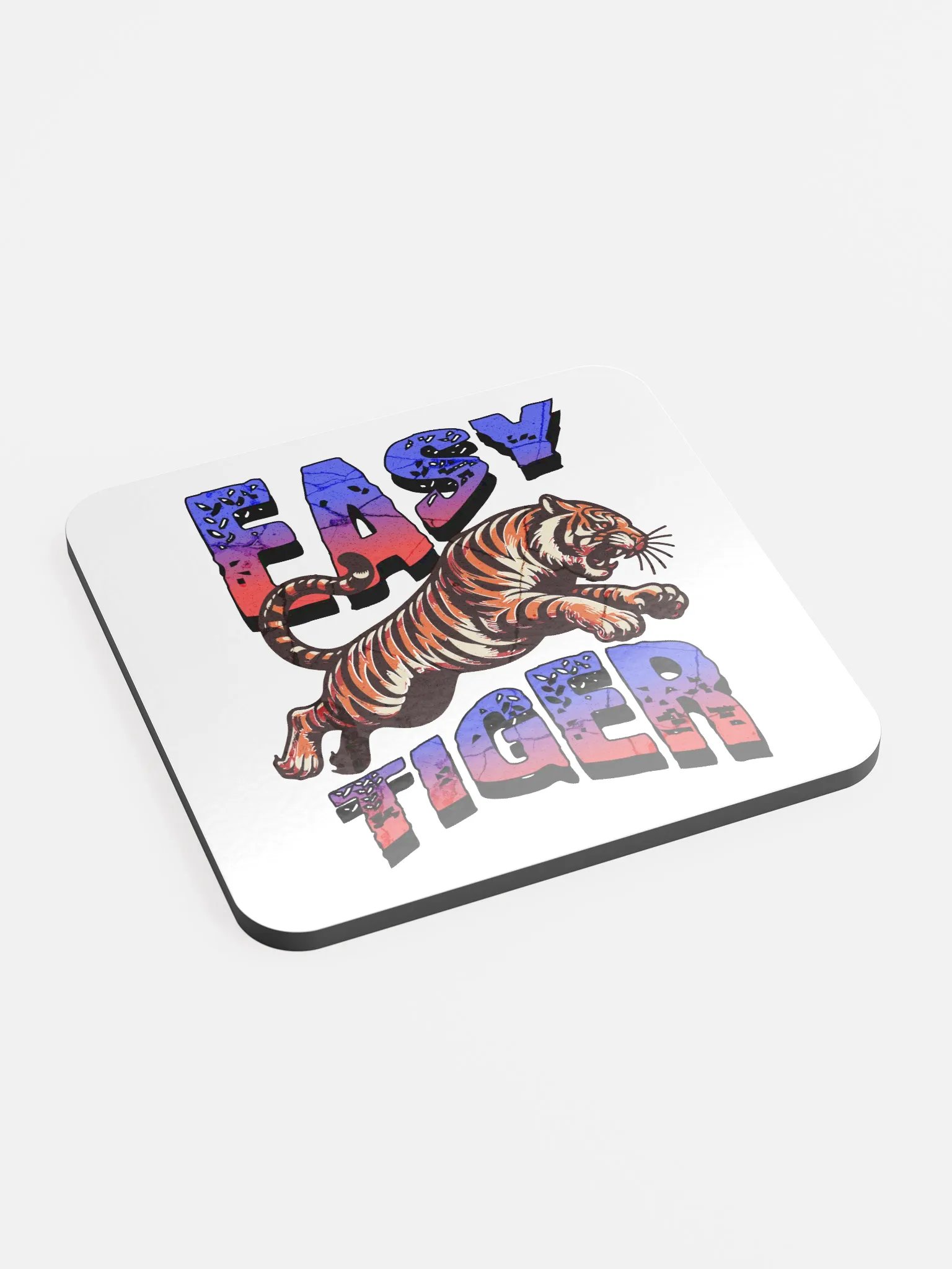 Easy Tiger Dynamic Glossed Cork Coaster product image (3)