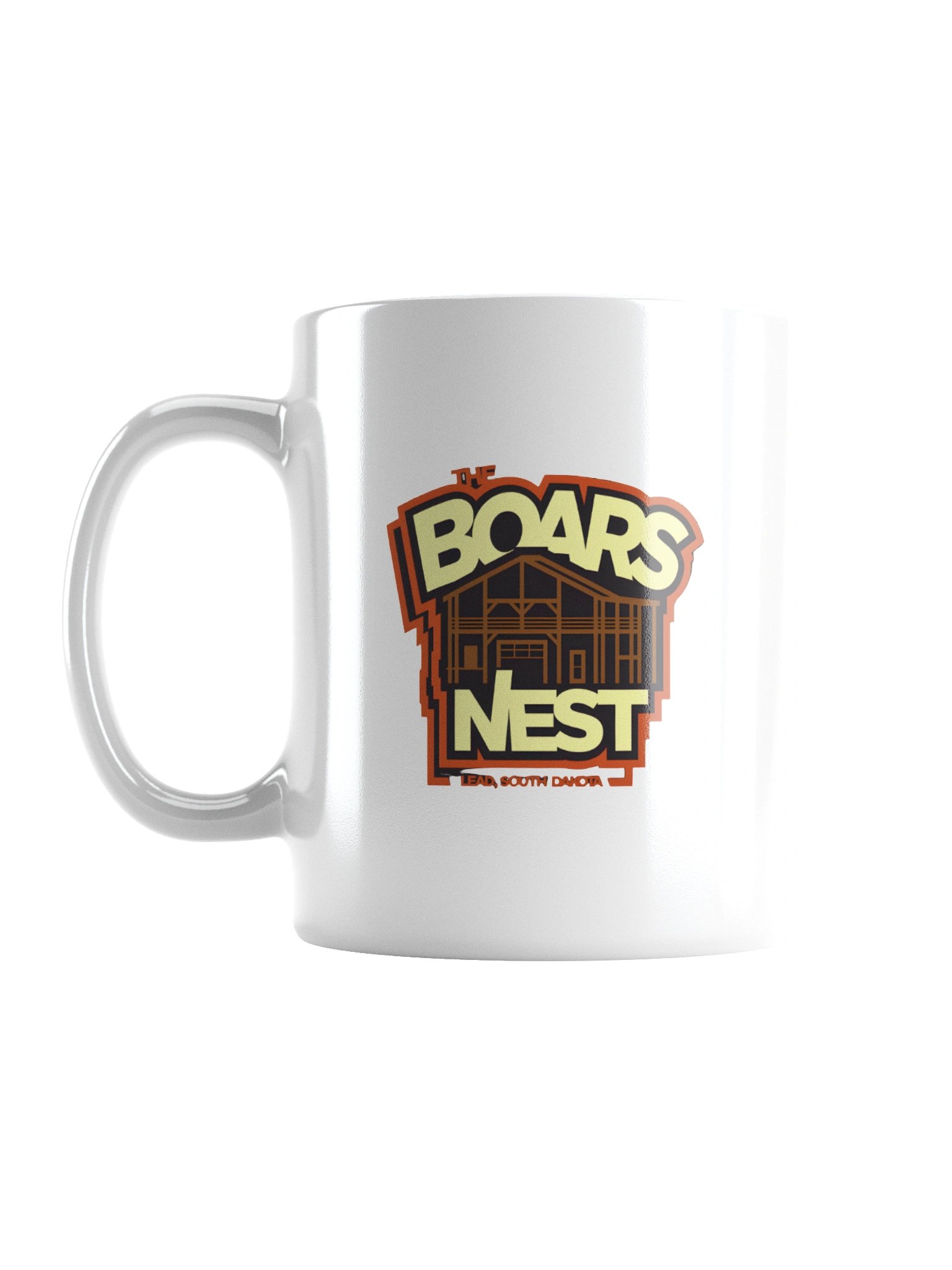 Rustic Retreat White Glossy Mug product image (3)