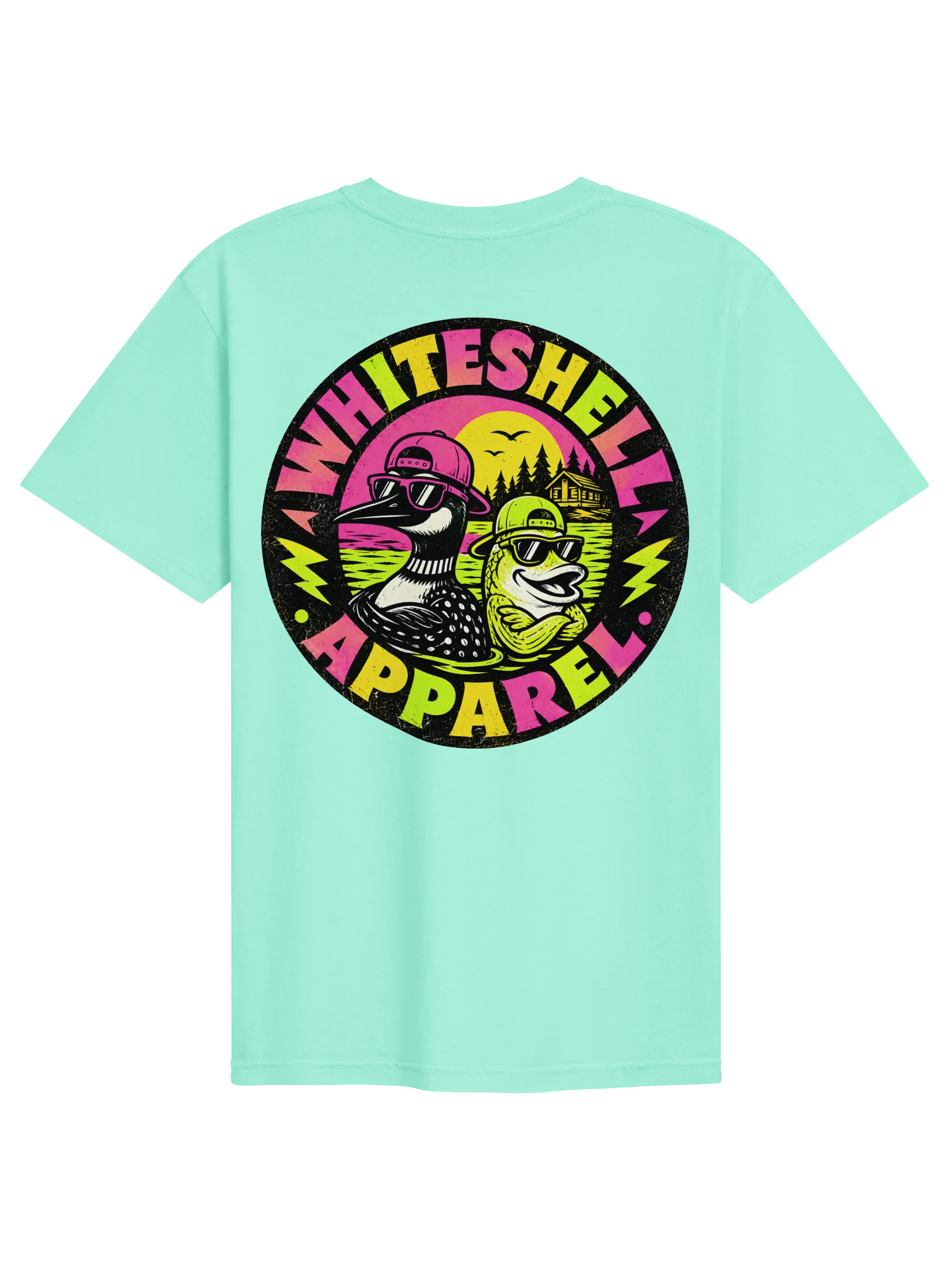 Whiteshell Apparel Neon Loon Tee product image (3)