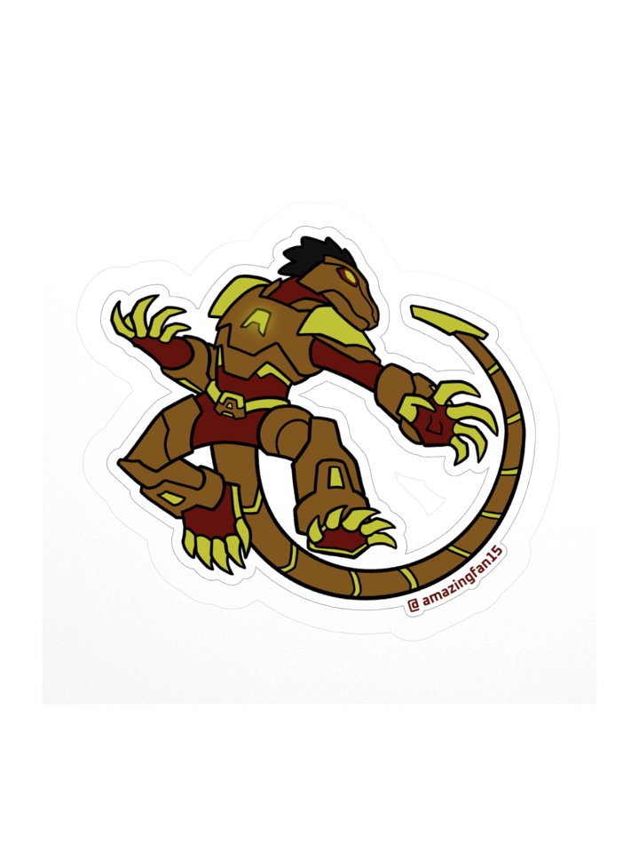 Amaze Komodo Dragon Sticker product image (1)