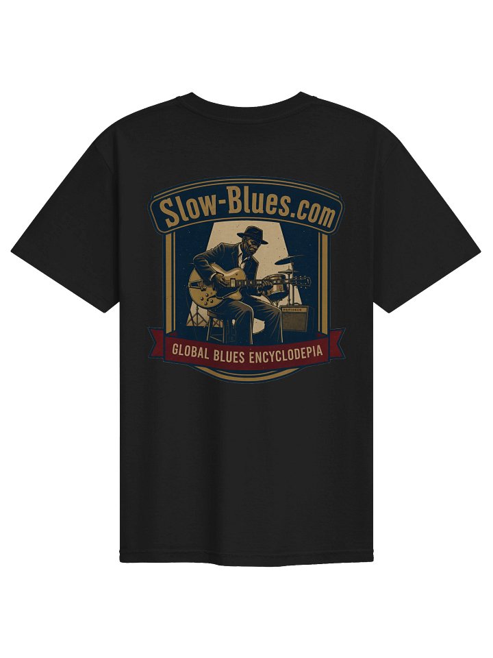 Slow Blues Vintage Logo Heavyweight Tee product image (2)